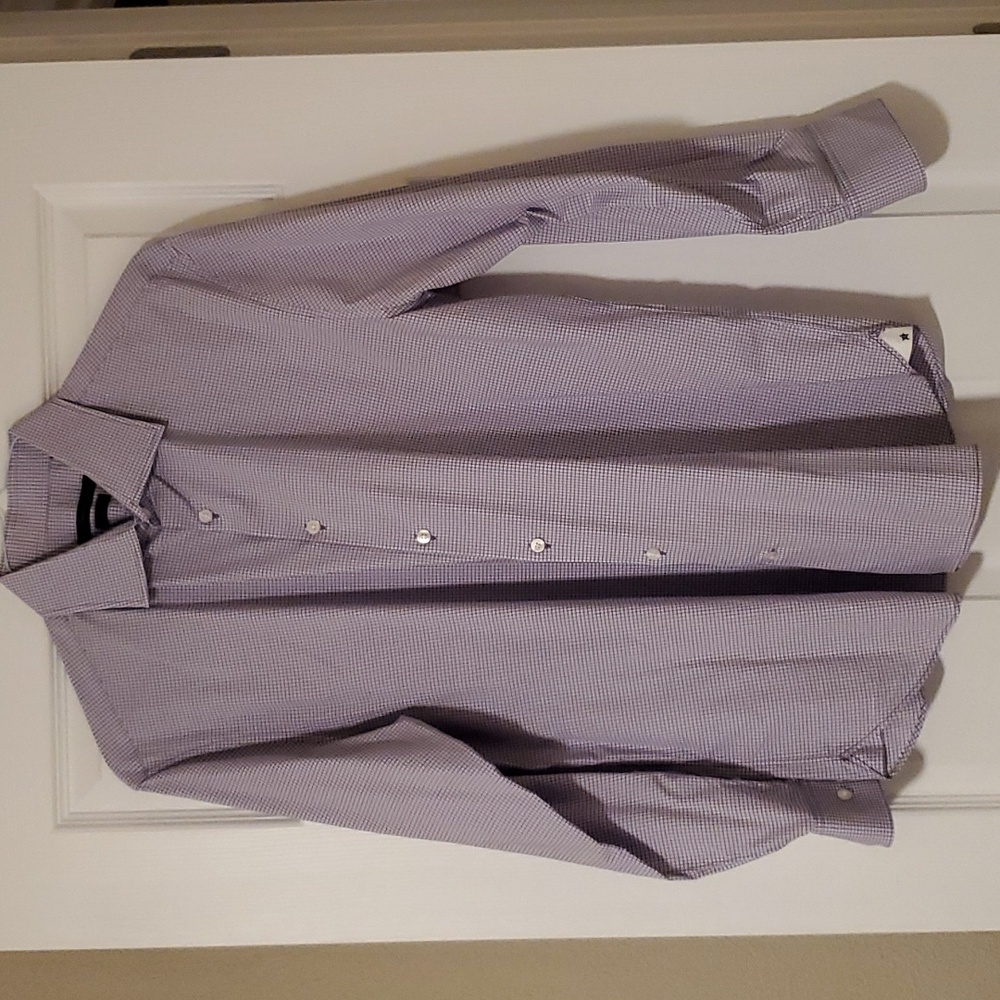 John Varvatos Men's 16 32/33 Regular Dress Shirt